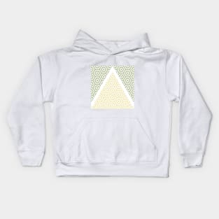 triangle design Kids Hoodie